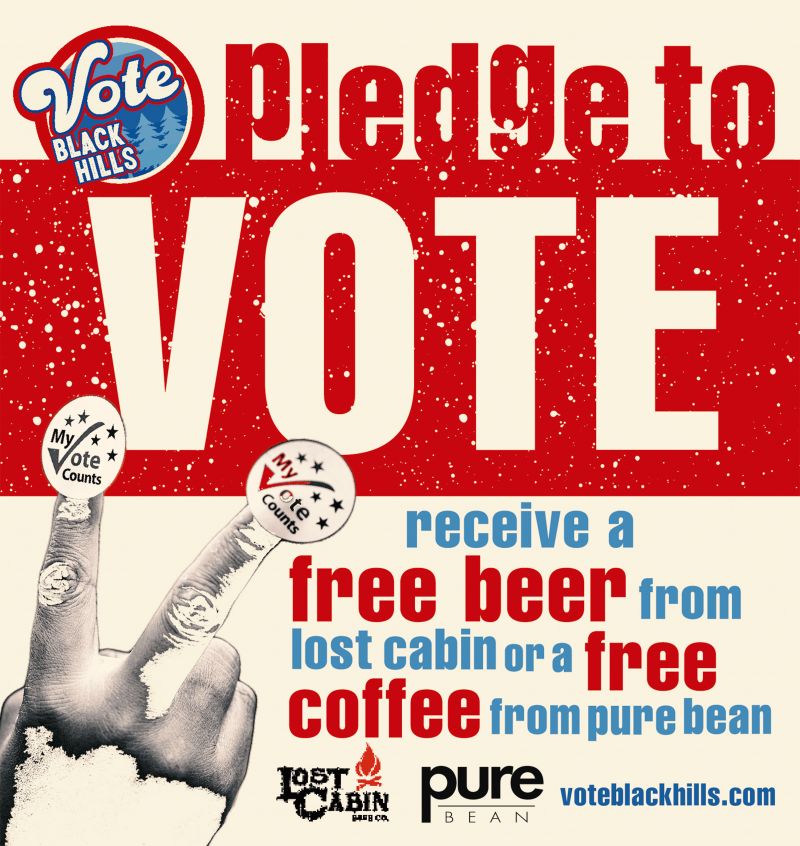 pledge to vote black hills 2022